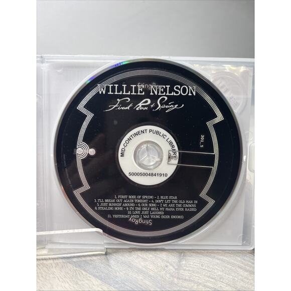 Willie Nelson First Rose of Spring CD Country Album 2020 Legacy Recordings - Picture 4 of 5
